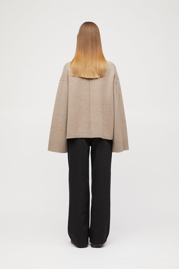 Fall Winter Spring Summer Cape Cod Sweater Wheat