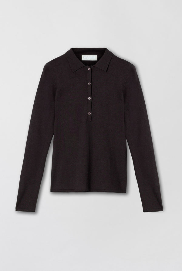 fall winter spring summer Celeste Pique Chocolate