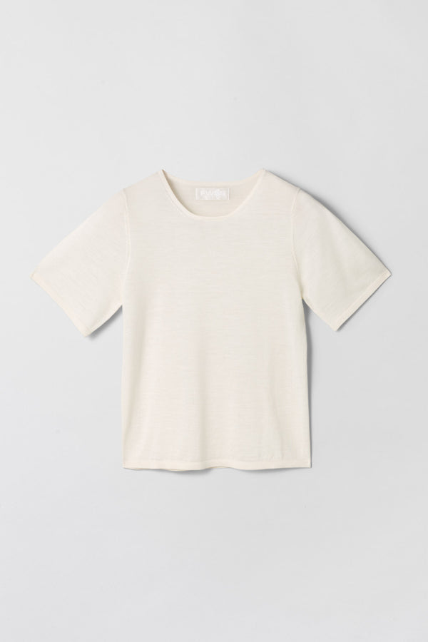 fall winter spring summer Classic Merino Tee Cream