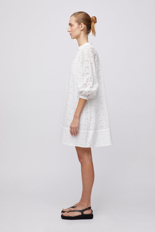 Fall Winter Spring Summer Lily Dress Bright White
