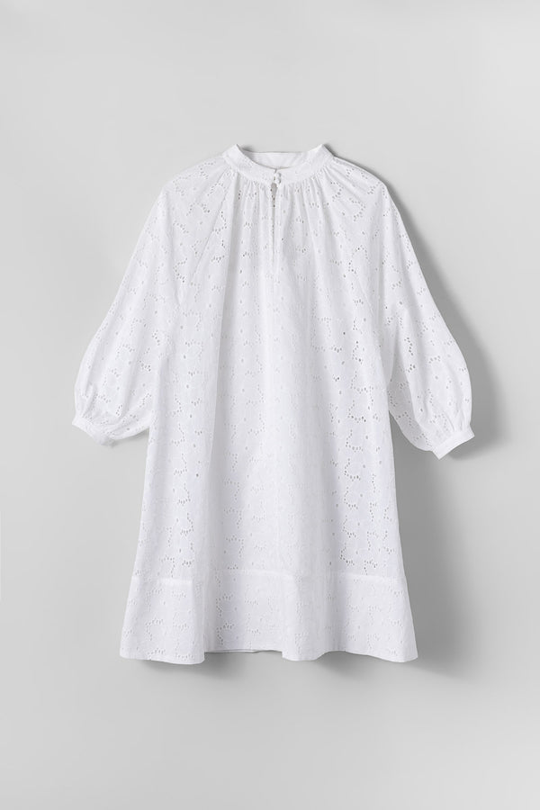 Fall Winter Spring Summer Lily Dress Bright White