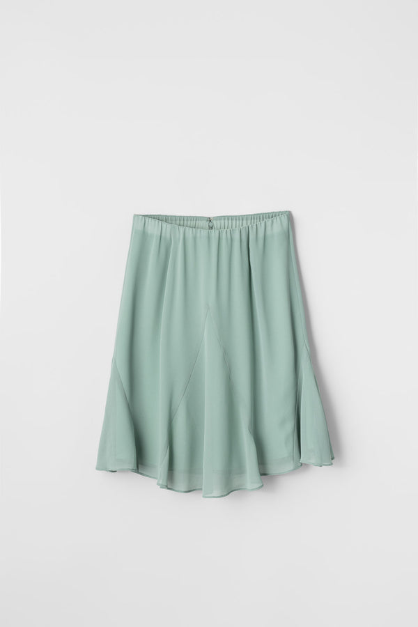 fall winter spring summer Luna Skirt Green Milieu