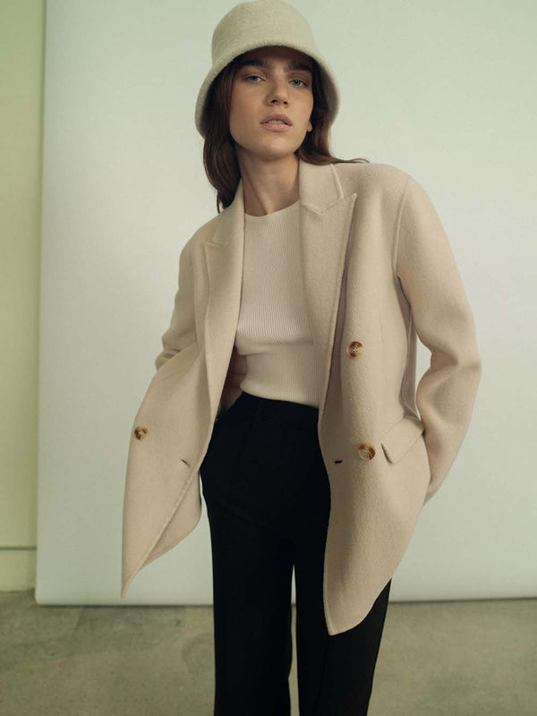 Fall Winter Spring Summer Mamsen Cashmere Blue