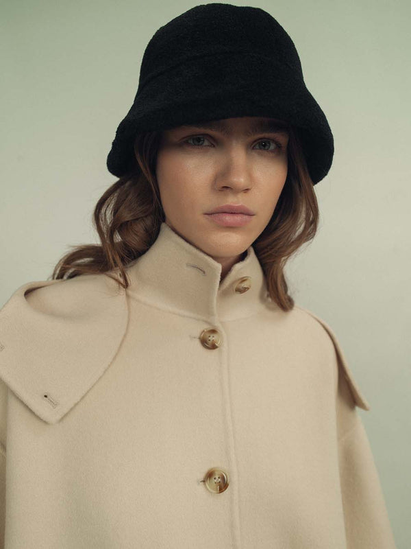 Fall Winter Spring Summer Mamsen Teddy Jet Black