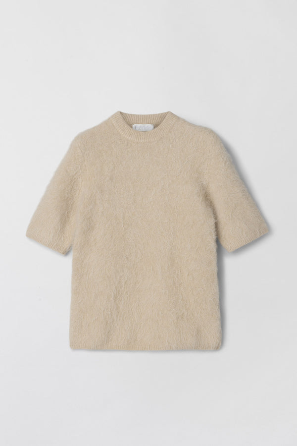 Fall Winter Spring Summer Mountain Tee Cream