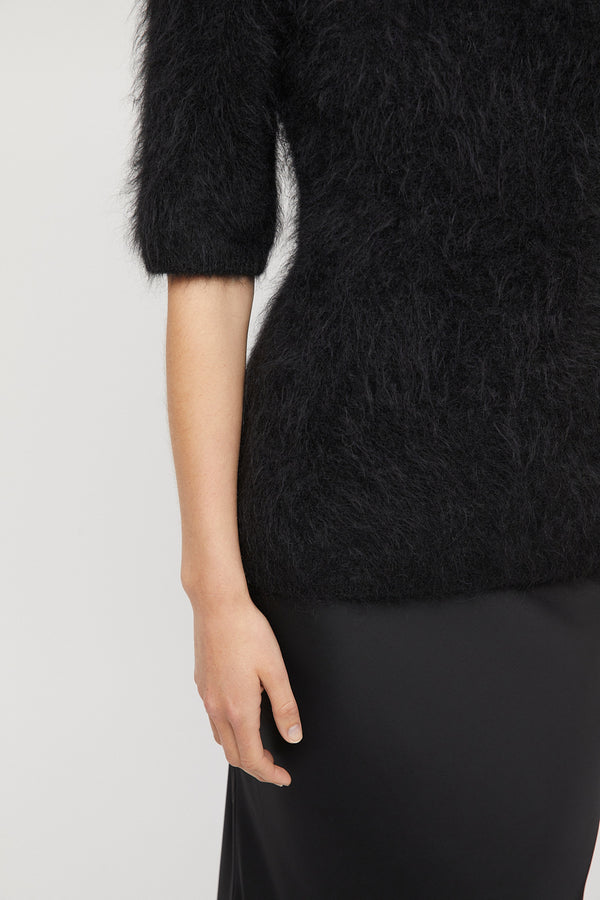 Fall Winter Spring Summer Mountain Tee Jet Black