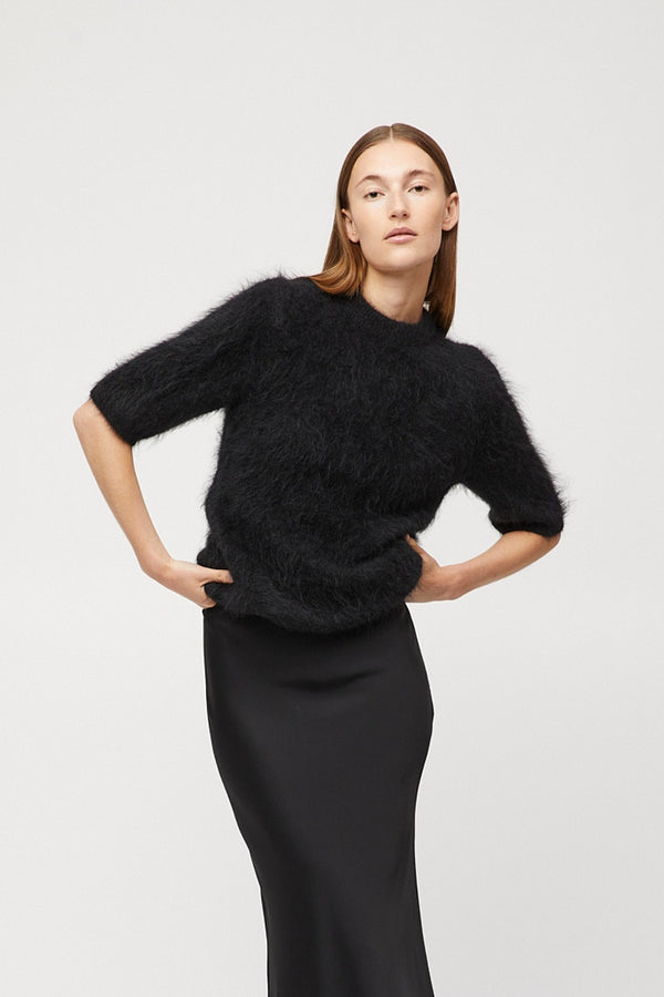 fall winter spring summer Mountain Tee Jet Black