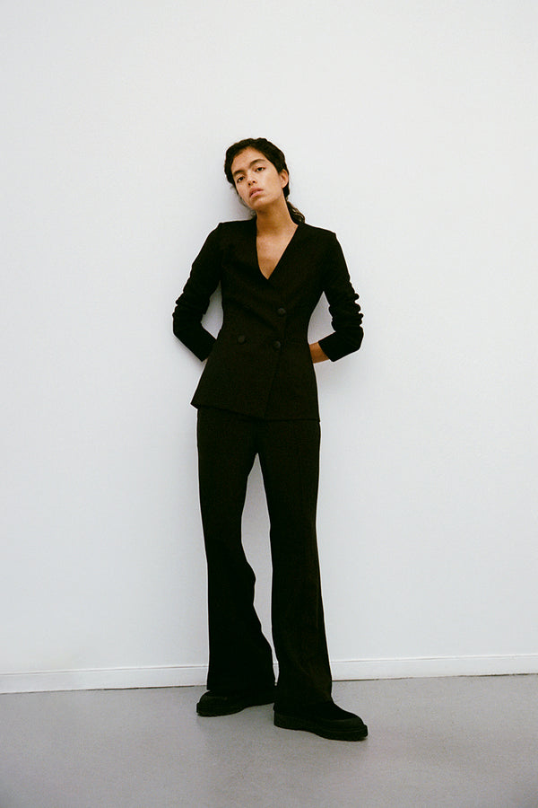 Fall Winter Spring Summer Patterns Jet Black