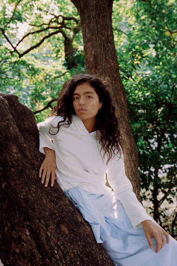 Fall Winter Spring Summer Seijaku Hoodie Papyrus