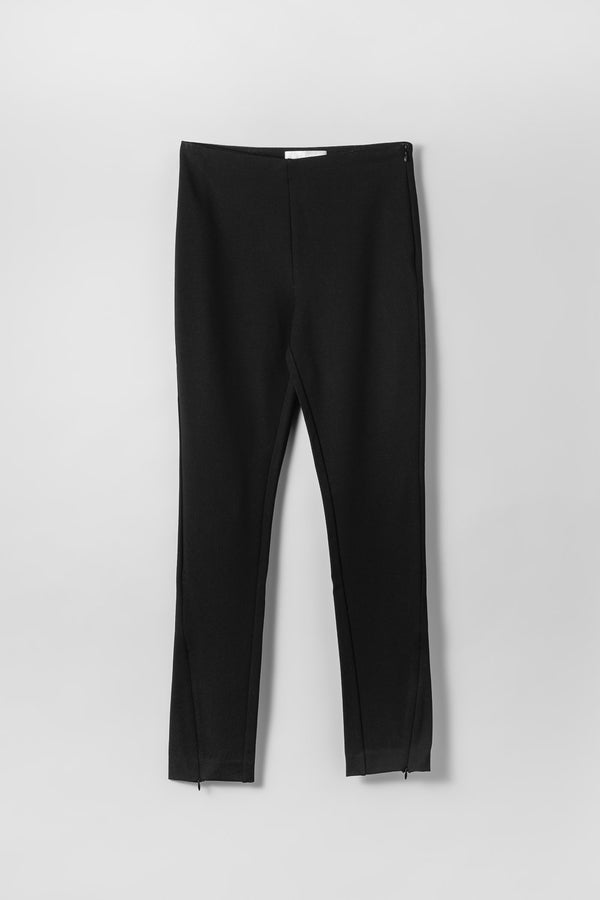 Fall Winter Spring Summer Stretch Zip Leggings