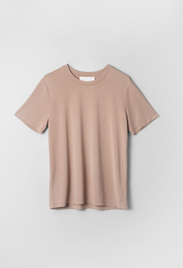 fall winter spring summer Tina Modal Tee Tan
