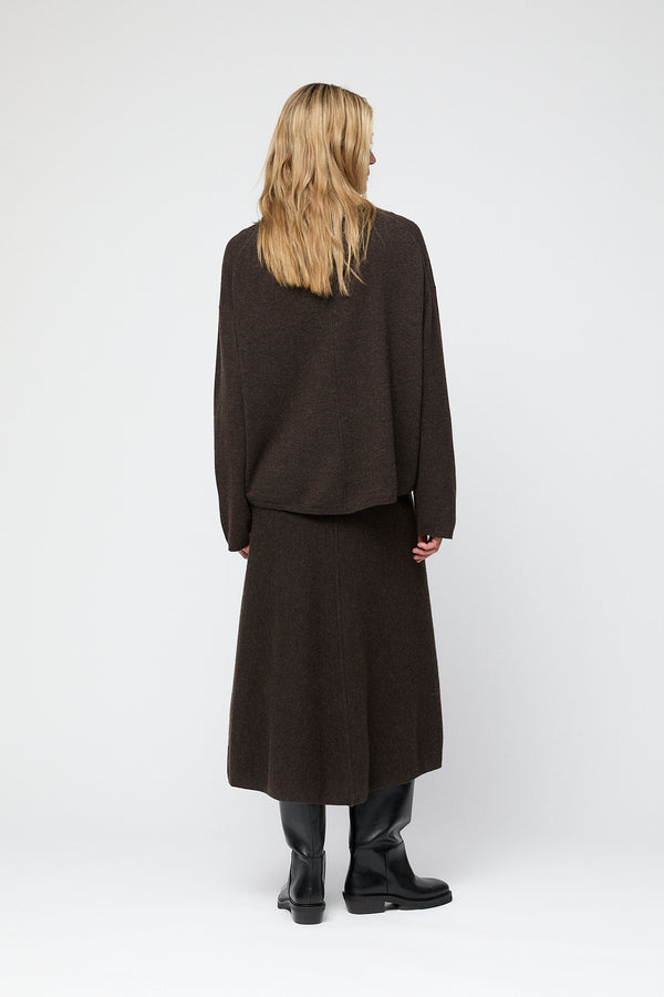 Fall Winter Spring Summer Toulon Skirt Coffee