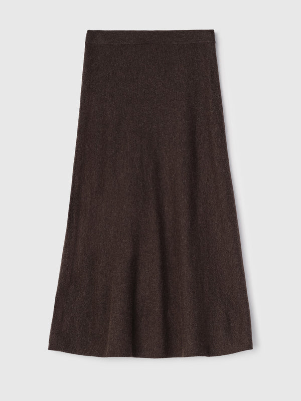 Fall Winter Spring Summer Toulon Skirt Coffee