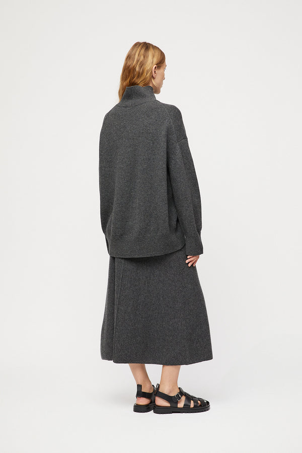 Fall Winter Spring Summer Toulon Skirt Graphite