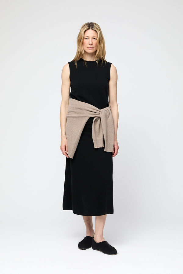 Fall Winter Spring Summer Toulon Skirt Jet Black