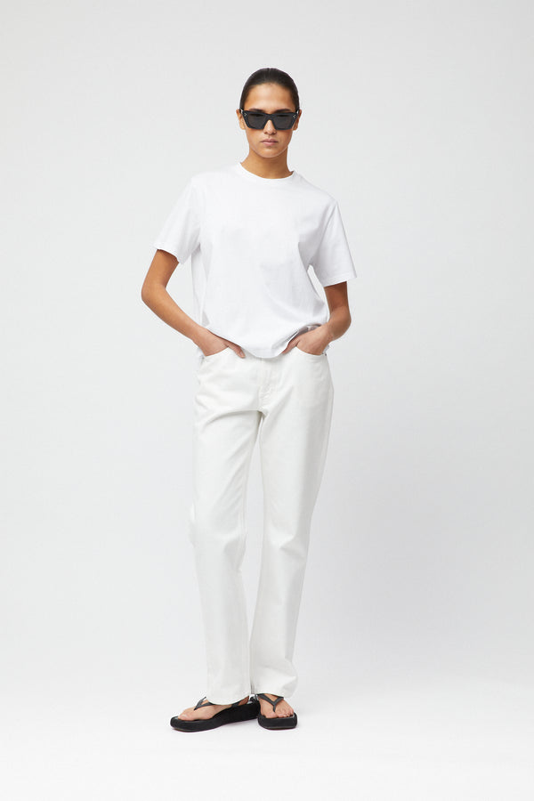 Fall Winter Spring Summer Weekend Tee Bright White