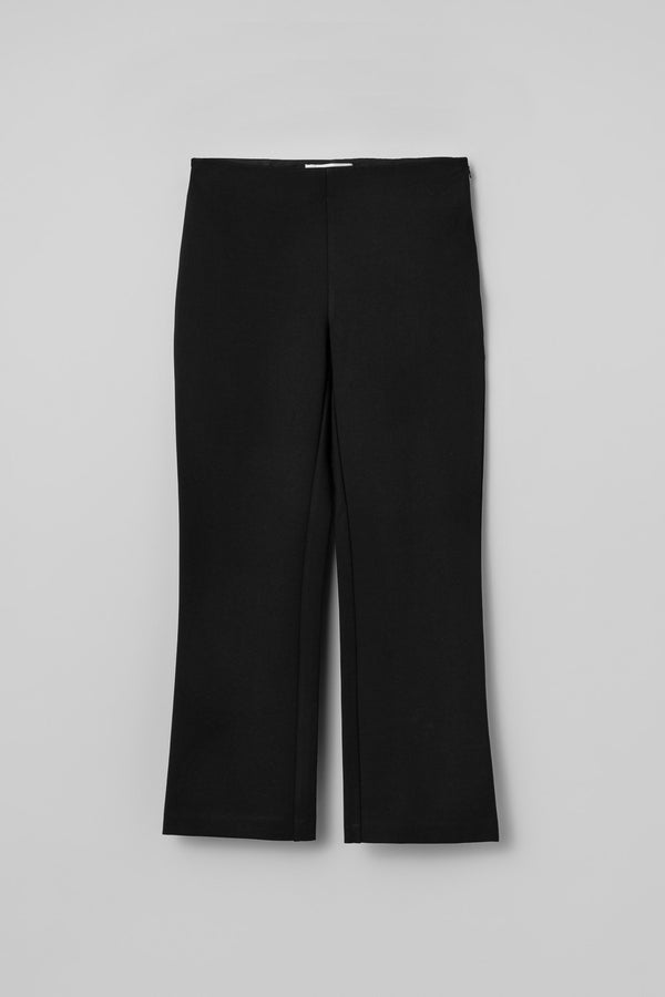 Fall Winter Spring Summer Forever Crop Flare Pant Jet Black