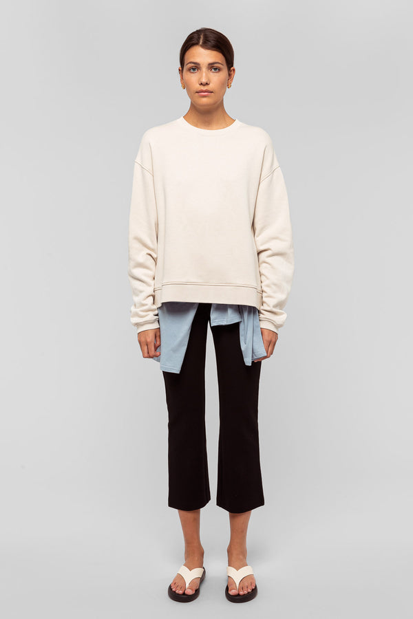 Fall Winter Spring Summer Forever Crop Flare Pant Jet Black