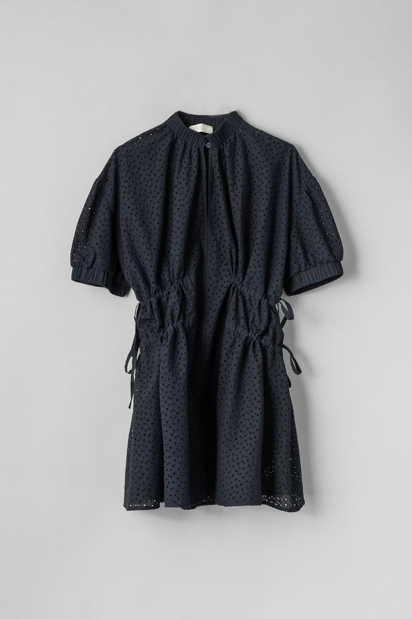 Fall Winter Spring Summer Gitte Broderie Anglaise Anthracite Black