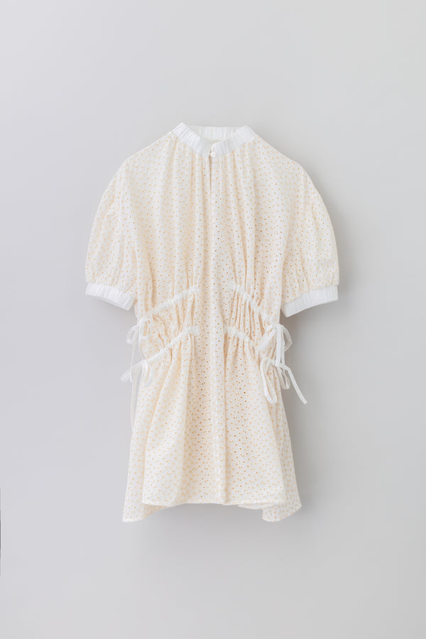 fall winter spring summer Gitte Broderie Anglaise Vanilla Custard