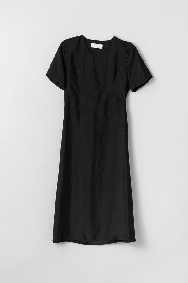 Fall Winter Spring Summer Go Open Back Dress Anthracite Black