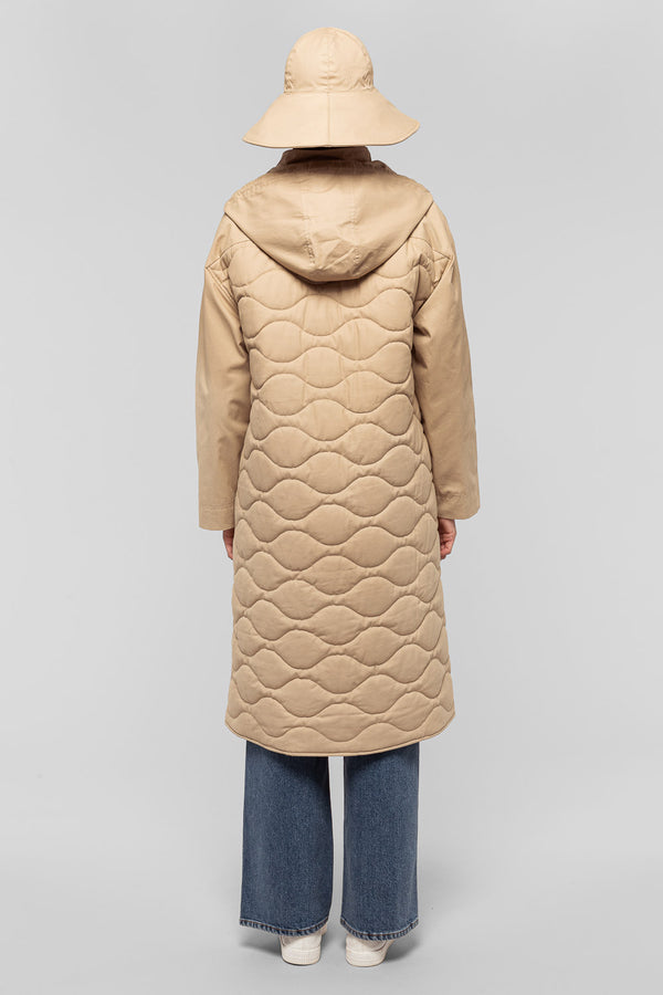 Fall Winter Spring Summer How Deep Cotton Parka Vintage Khaki