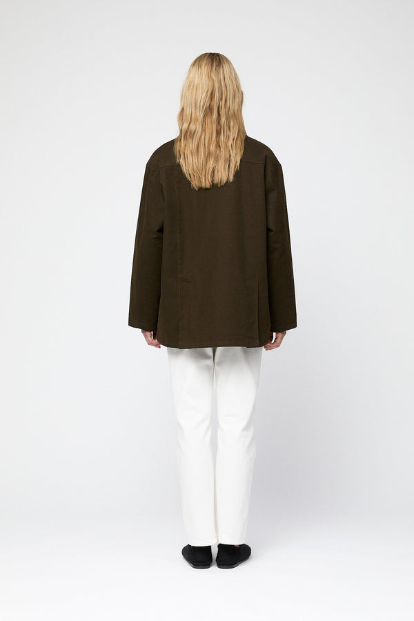 Fall Winter Spring Summer Hunting Jacket Chocolate Brown