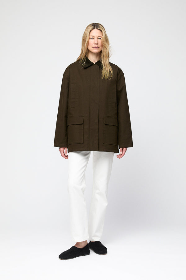 fall winter spring summer Hunting Jacket Chocolate Brown