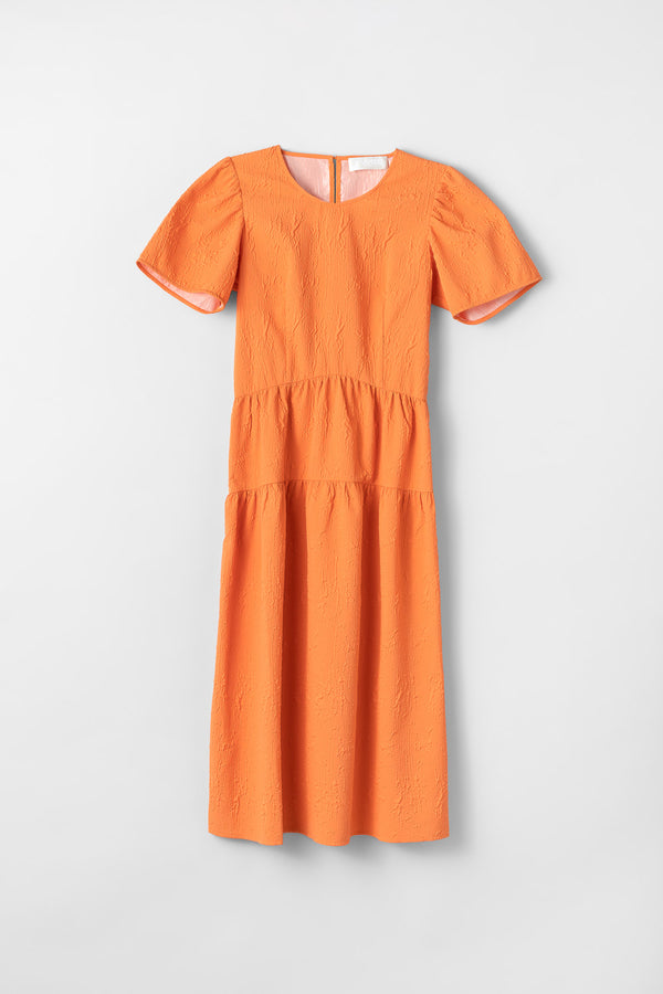 fall winter spring summer Late Nights Dress Burnt Orange