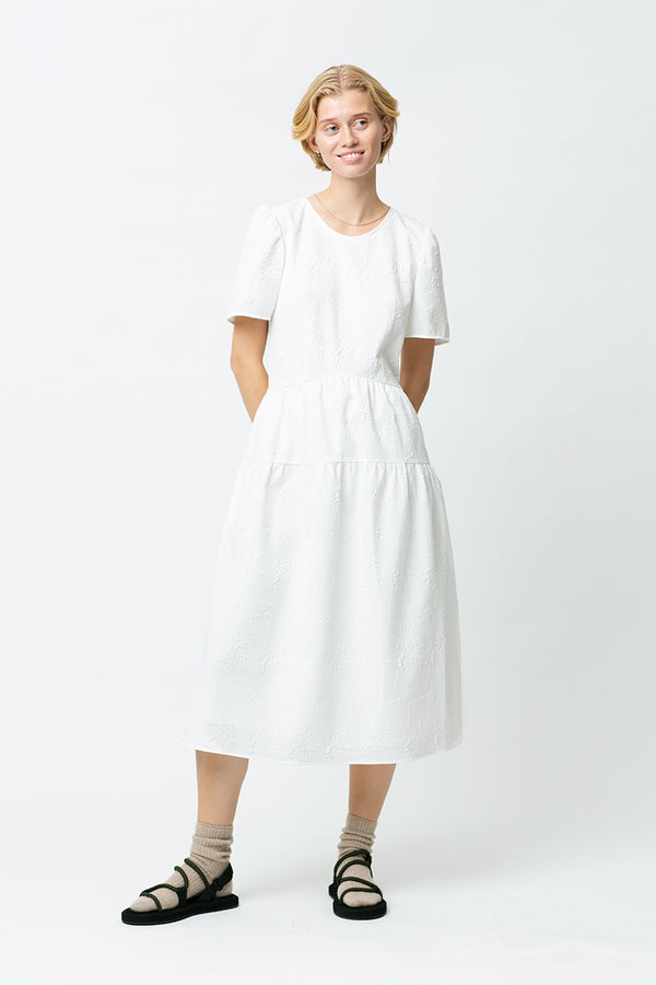 fall winter spring summer Late Nights Dress Star White