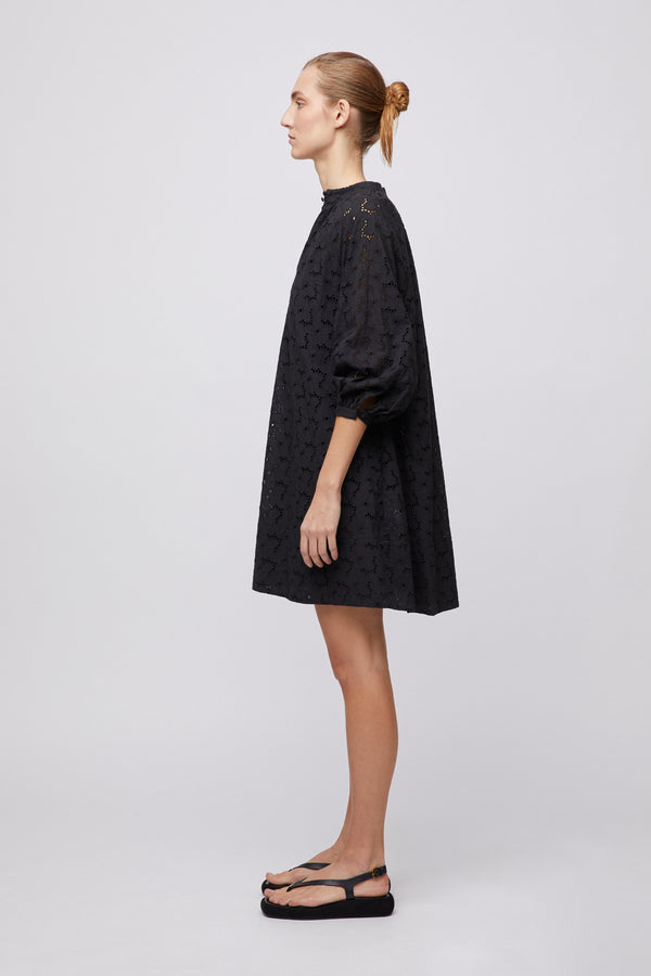 Fall Winter Spring Summer Lily Dress Anthracite Black