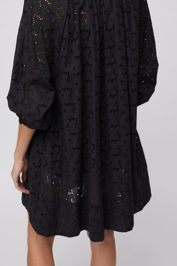 Fall Winter Spring Summer Lily Dress Anthracite Black