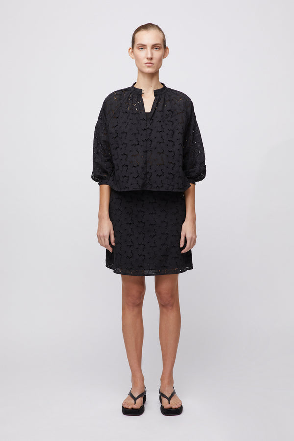 fall winter spring summer Lily Top Anthracite Black