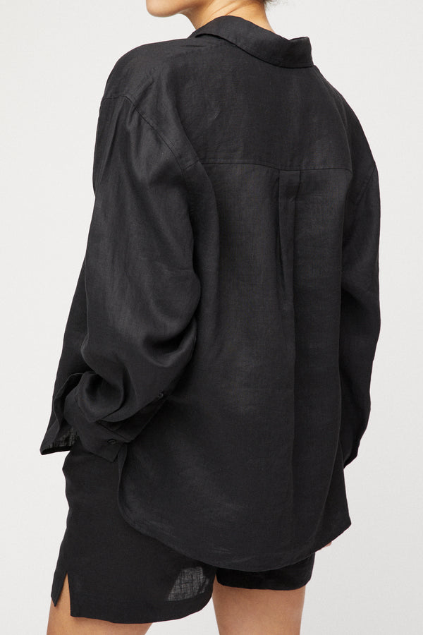 Fall Winter Spring Summer Linen Fisherman Shorts Jet Stream White