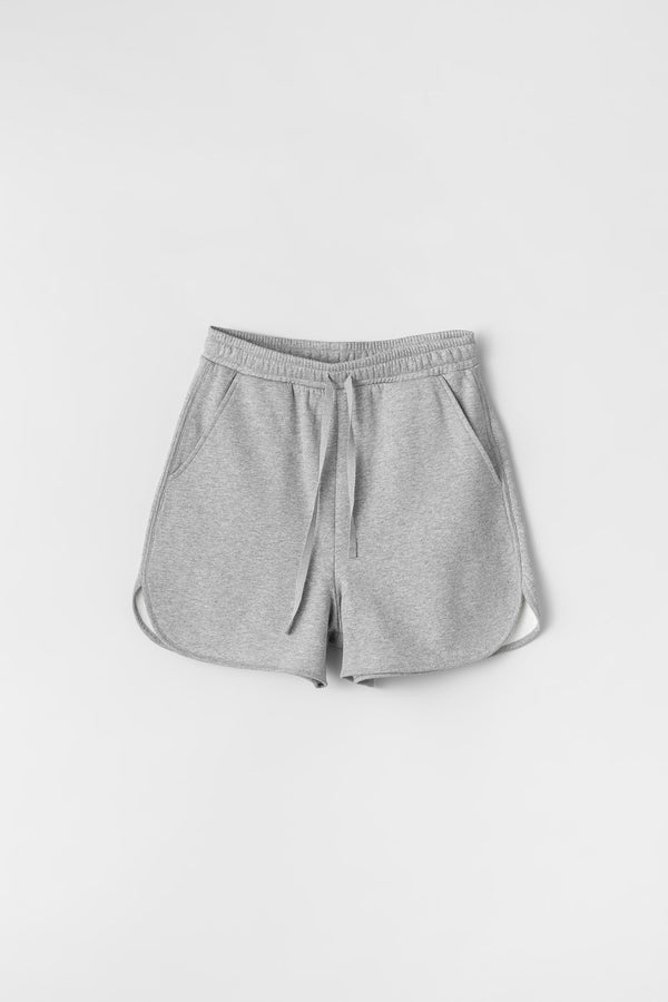 fall winter spring summer Looking Sweat Shorts Gray Melange