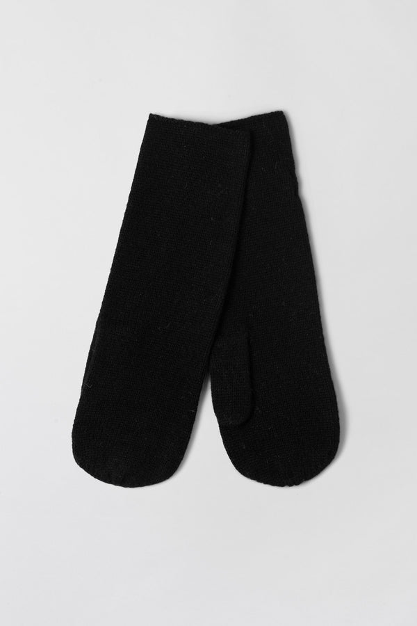fall winter spring summer Marseille Mittens Jet Black