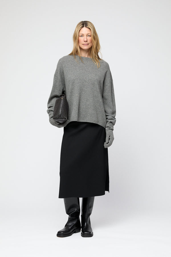 Fall Winter Spring Summer Marseille Mittens Mid Grey