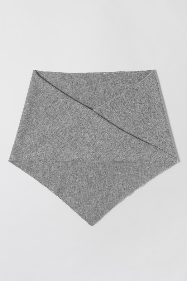 fall winter spring summer Memoir Cashmere Scarf Gray Melange