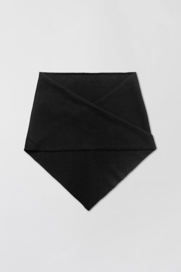 fall winter spring summer Memoir Cashmere Scarf Jet Black