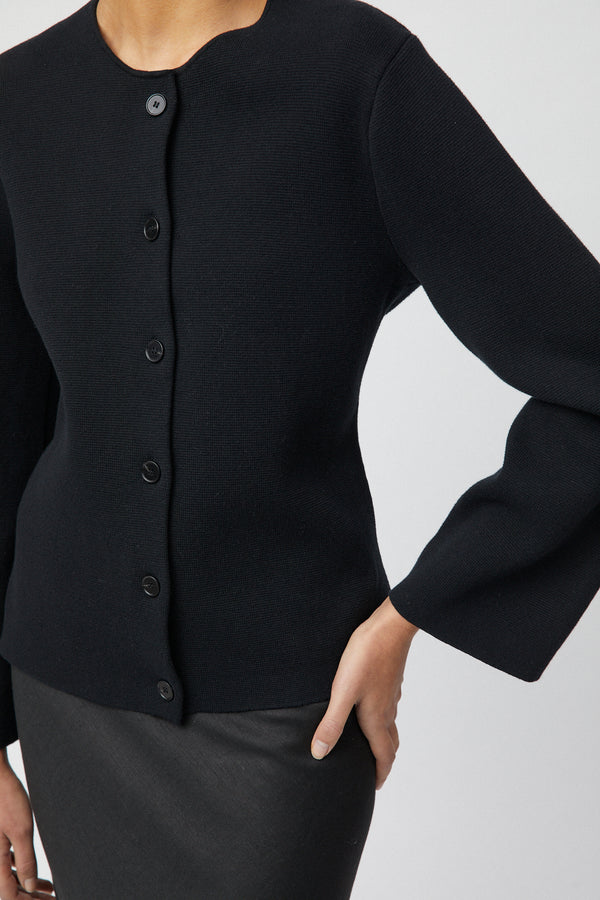 Fall Winter Spring Summer Milano Knit Blazer Chocolate Brown