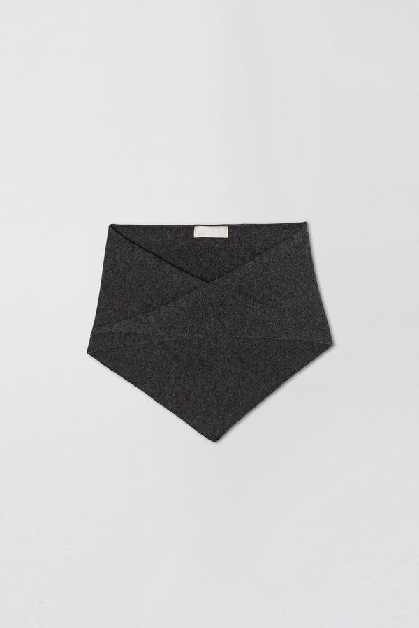 fall winter spring summer Momento Mini Scarf Graphite