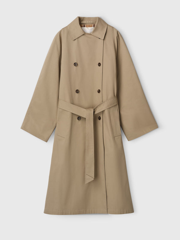 Fall Winter Spring Summer Monterey Trench Coat Khaki