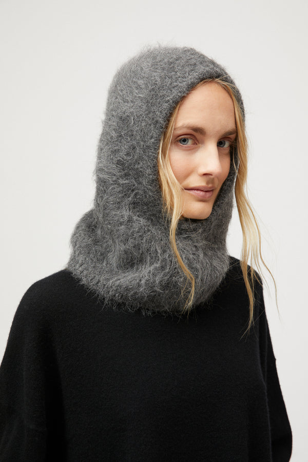Fall Winter Spring Summer Montpellier Balaclava Grey Melange