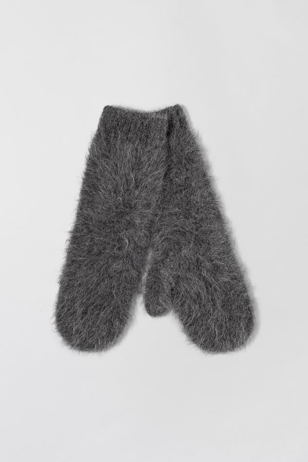 fall winter spring summer Montpellier Mittens Charcoal Grey