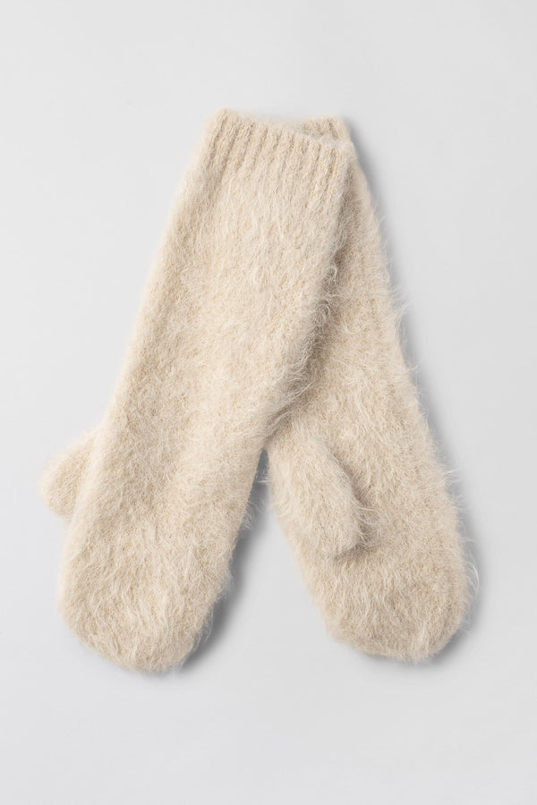 fall winter spring summer Montpellier Mittens Cream