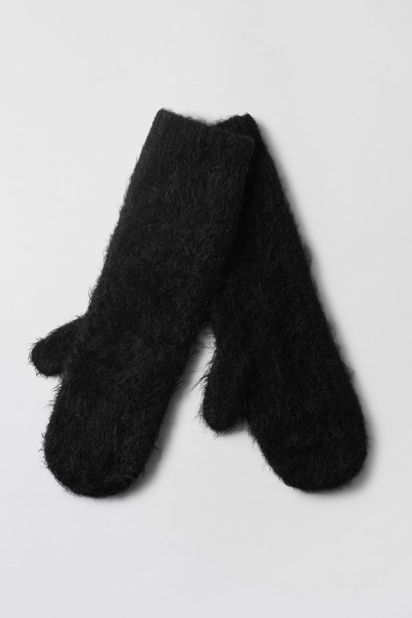 fall winter spring summer Montpellier Mittens Jet Black