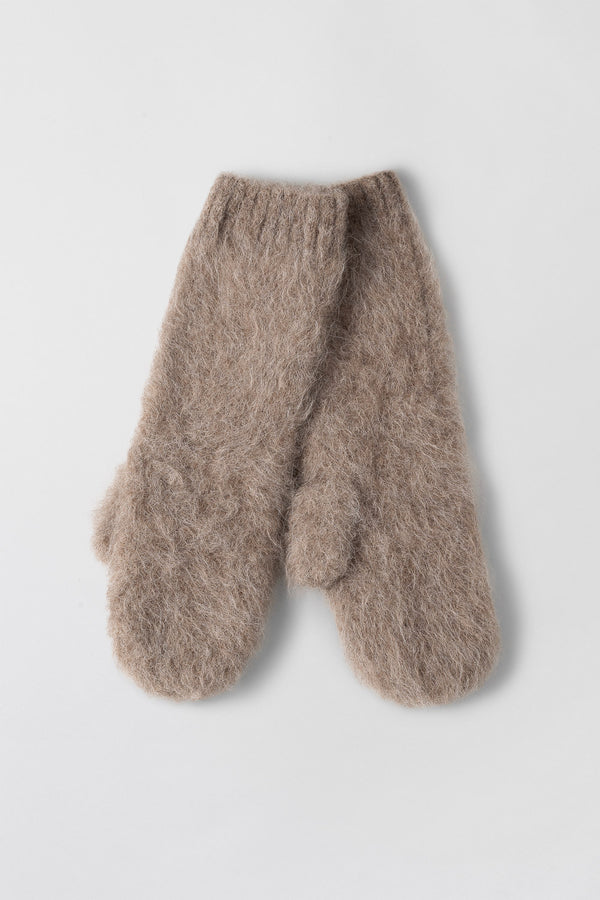 fall winter spring summer Montpellier Mittens Stucco Brown