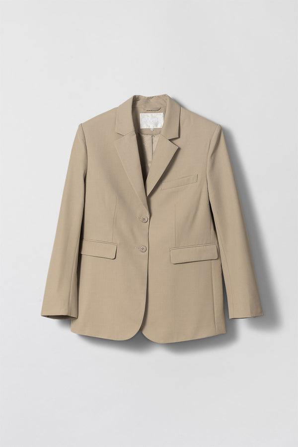 fall winter spring summer Port Oversized Blazer Travertine