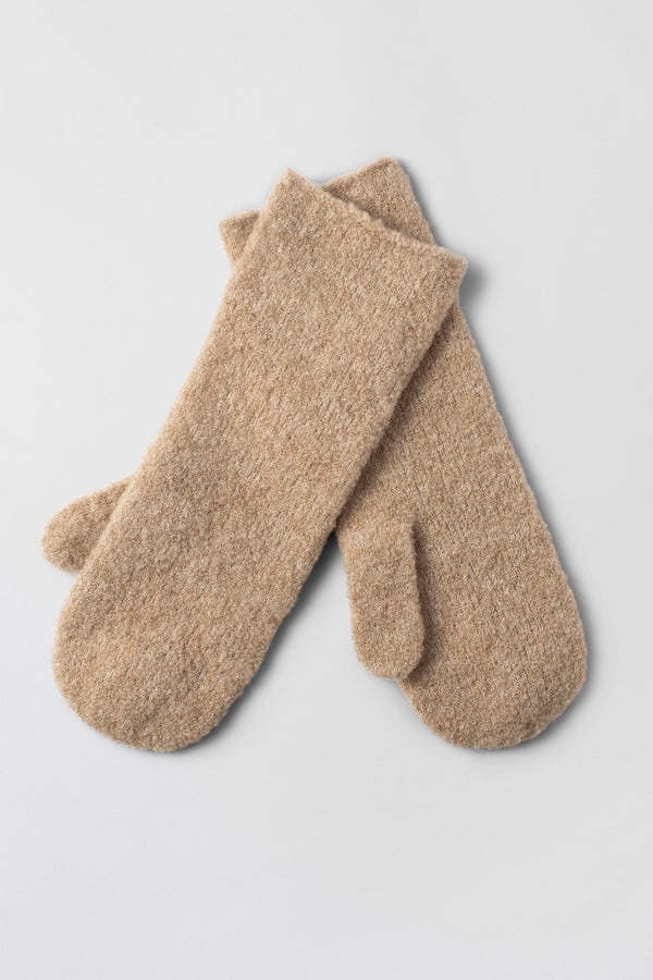 fall winter spring summer Provence Boucle Mittens Warm Sand