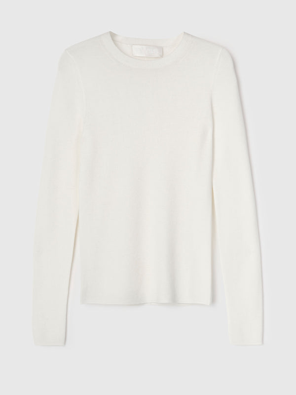 fall winter spring summer Rib Knit Longsleeve Macadamia